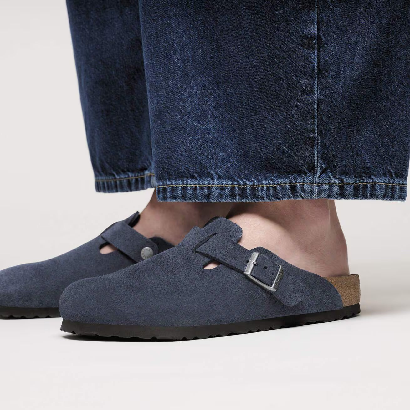Zuecos Boston de Birkenstock - Azul marino