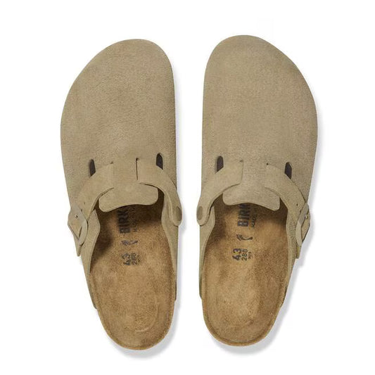 Birkenstock Boston Suede Clogs – Best-Selling Comfort Essential
