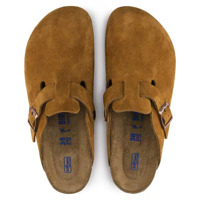 Sabots en daim Birkenstock Boston