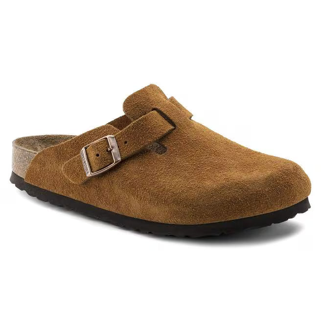 Sabots en daim Birkenstock Boston