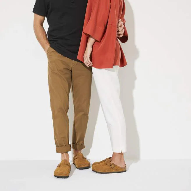 Sabots en daim Birkenstock Boston
