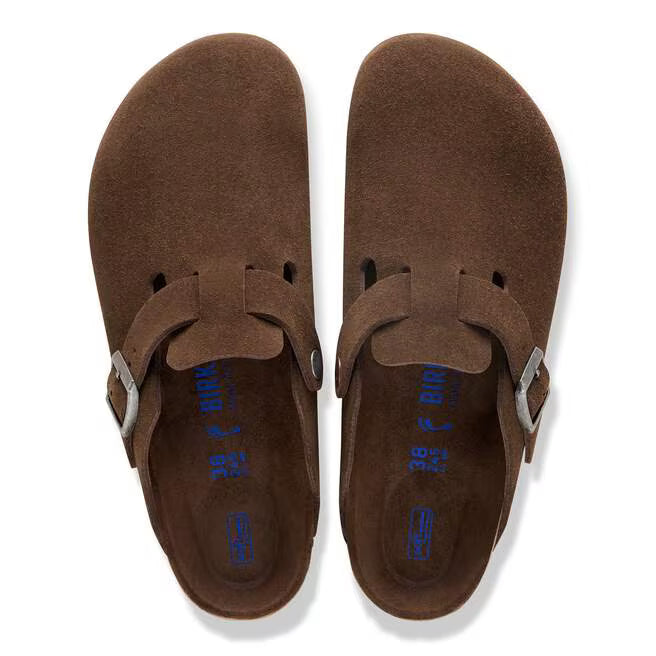 Birkenstock Boston Suede Clogs