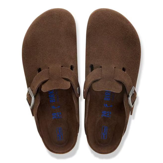 Birkenstock Boston Suede Clogs – Best-Selling Comfort Essential