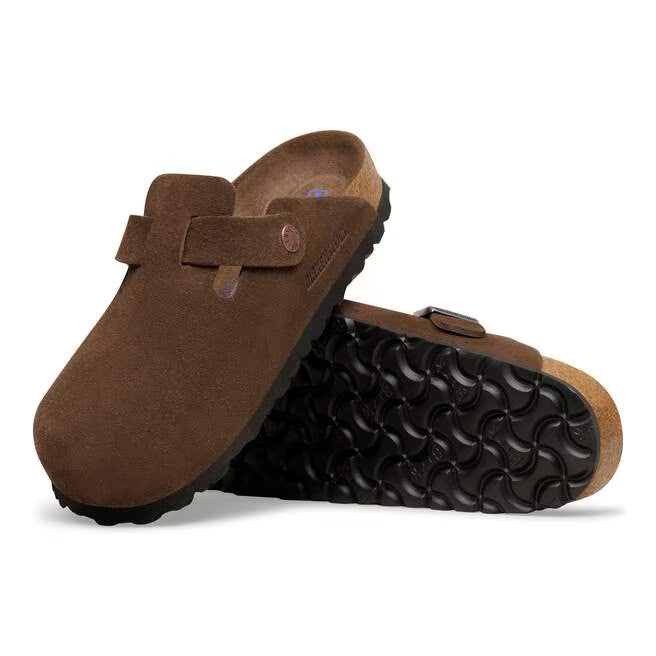 Birkenstock Boston Suede Clogs