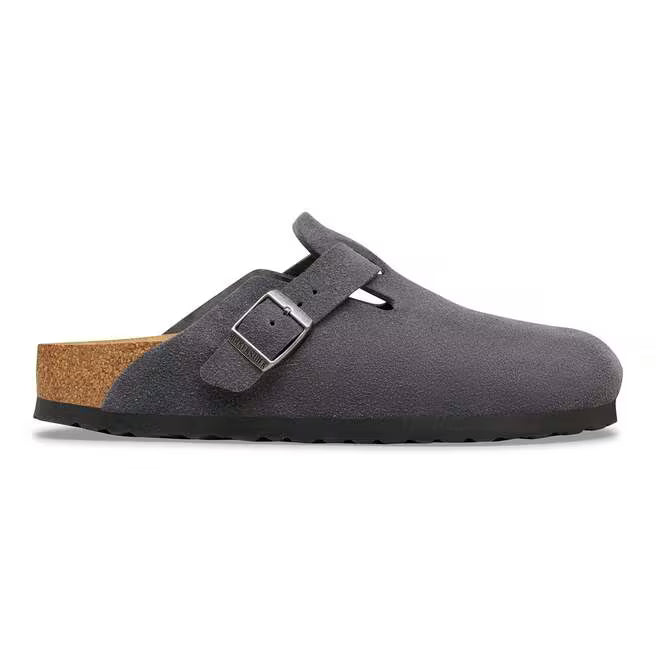 Birkenstock Boston Suede Clogs