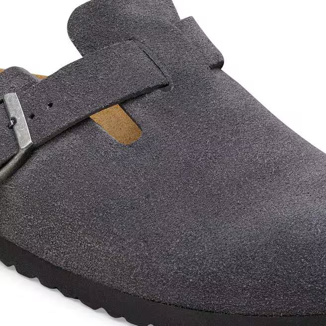 Birkenstock Boston Suede Clogs